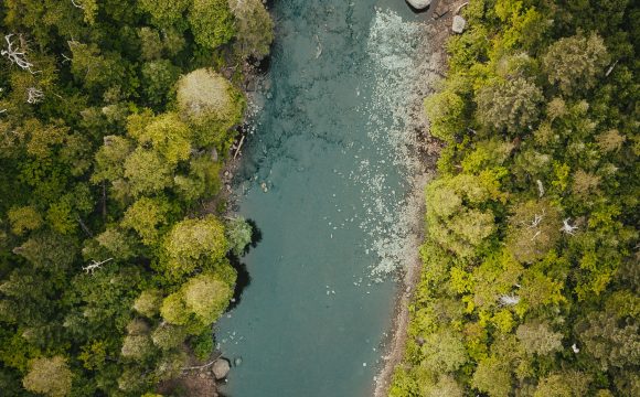 Arial PHoto of river