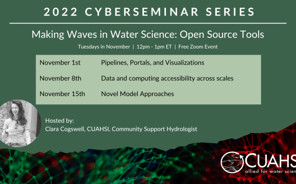 Making Waves in Water Science - Open Source Tools Thumbnail Photo