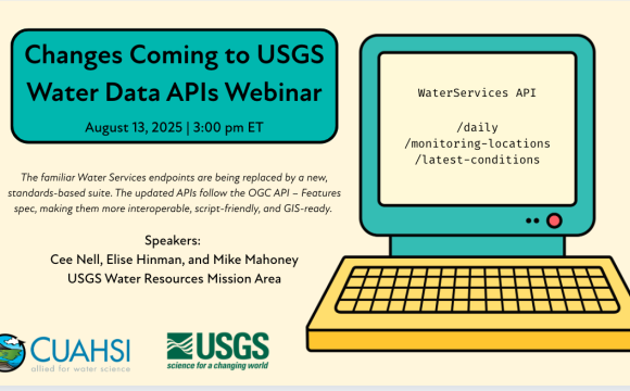 Changes Coming to USGS Water Data APIs Thumbnail Photo