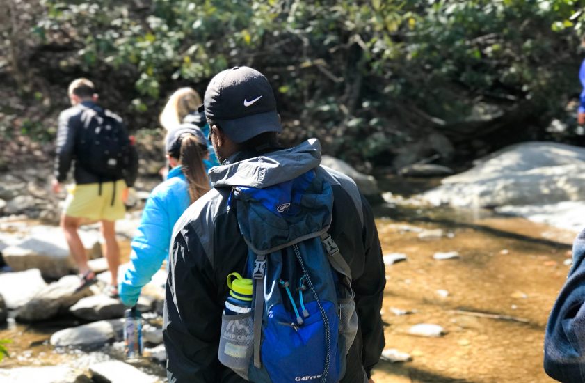 Students Hiking